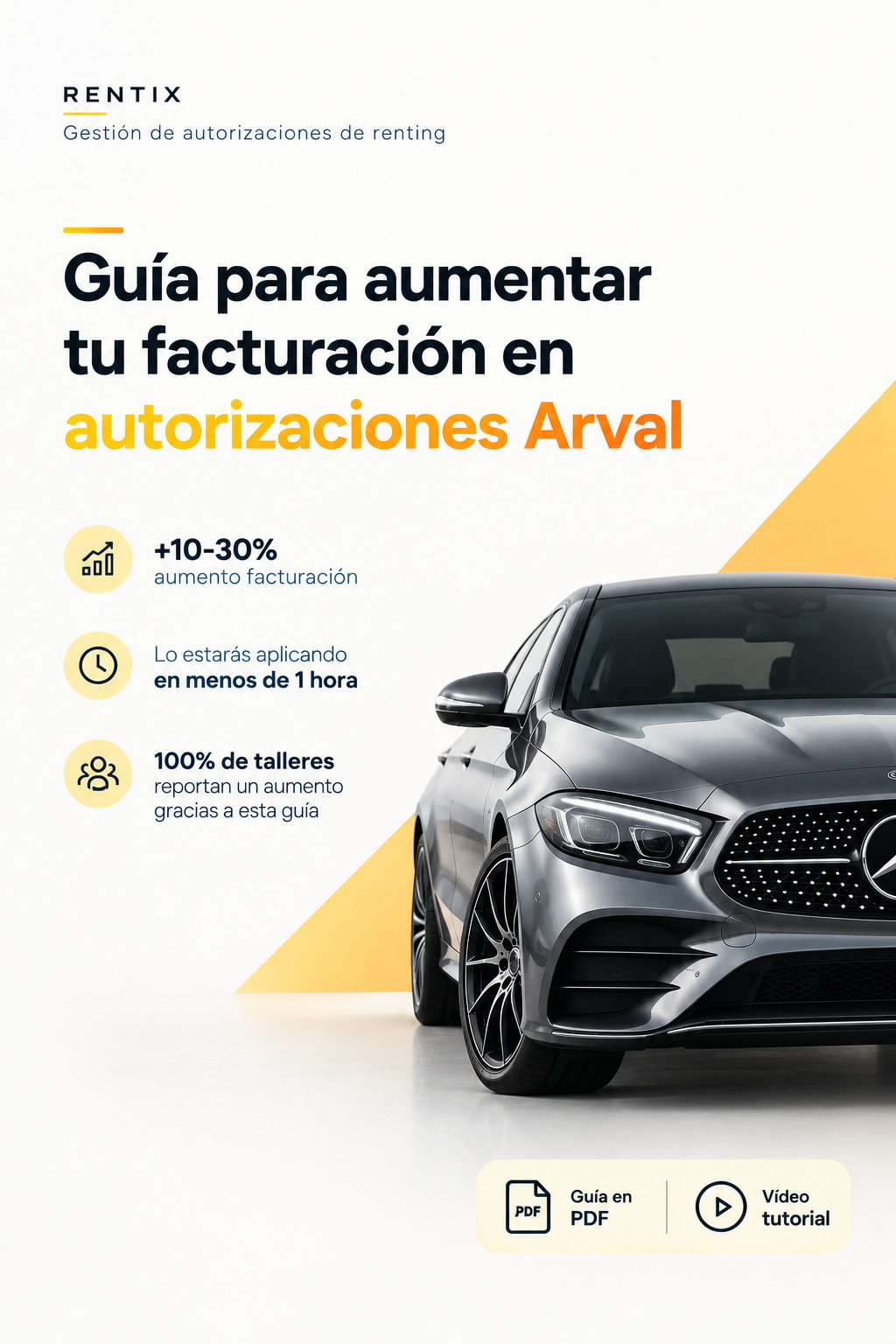 Portada de la Guía Rentix para autorizaciones Arval